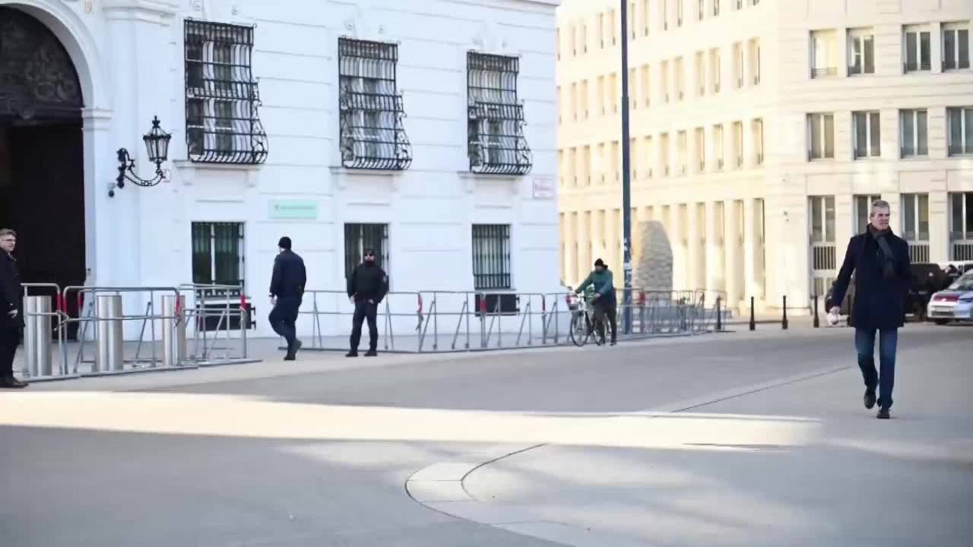 Inauguración del nuevo gobierno austriaco en Viena