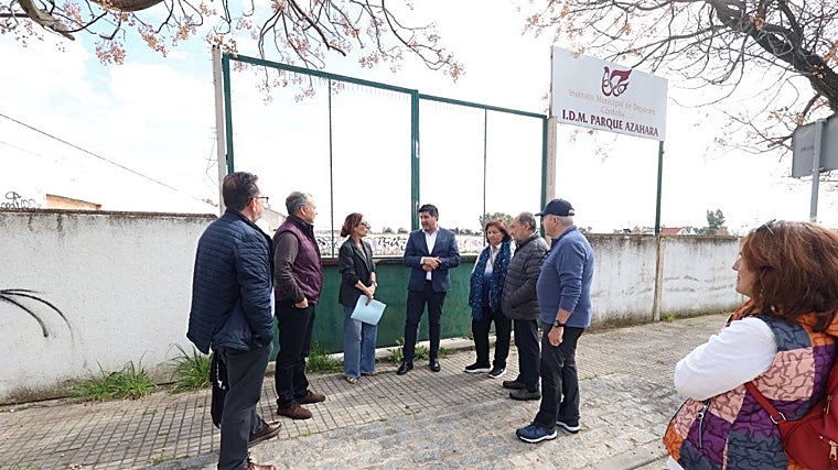 Marian Aguilar y Sebastián del Rey, en la IDM Parque Azahara