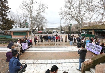 La Asociación DAMA pide unidad a las mujeres de Toledo en la concentración contra la violencia de género en la Vega