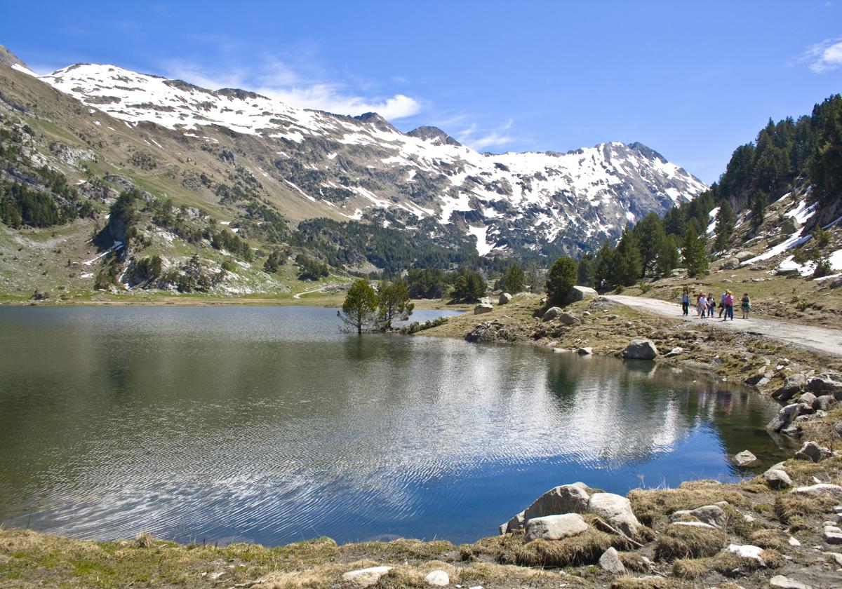 Una zona del Parque Natural Posets-Maladeta en una imagen de archivo