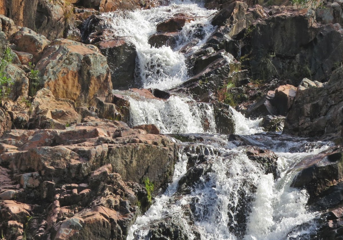 La cascada de las Chorreras