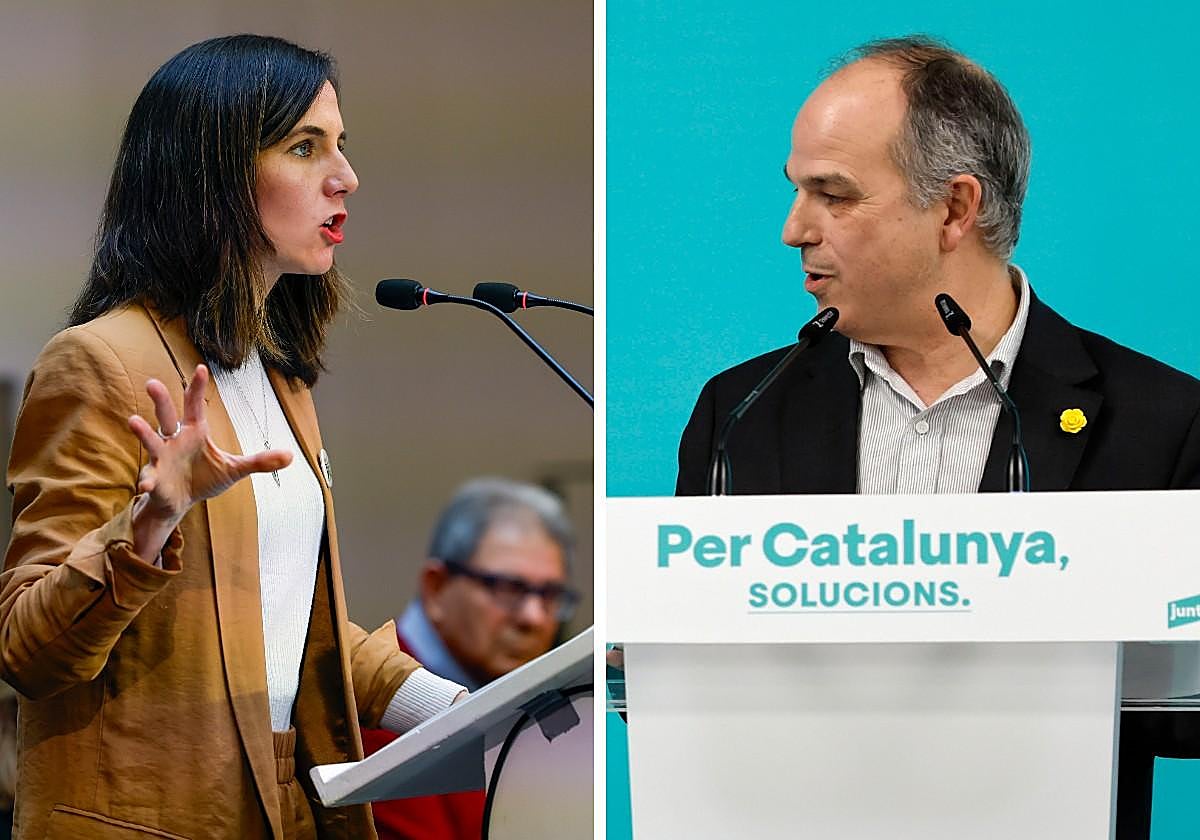 Ione Belarra y Jordi Turull