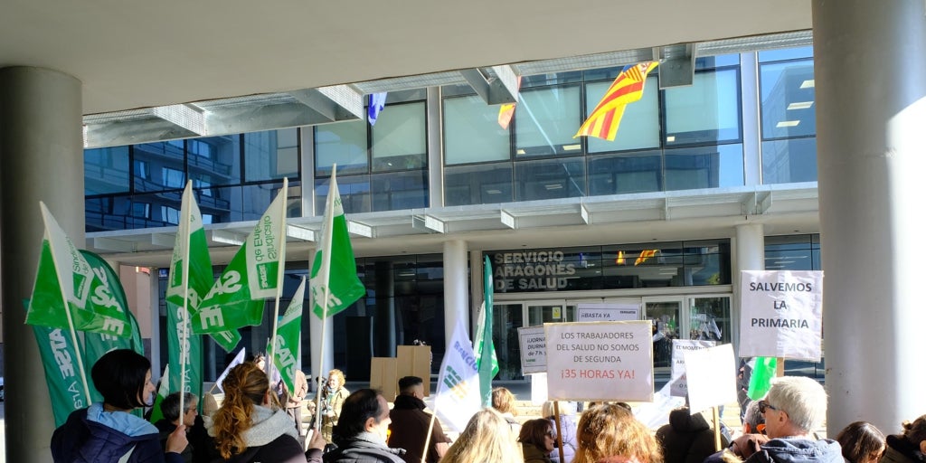 Paro en centros de salud de Aragón: sindicatos médicos y de enfermería se movilizan en marzo