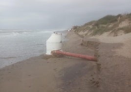 Marbella pierde el 20% de la arena de sus playas por el temporal