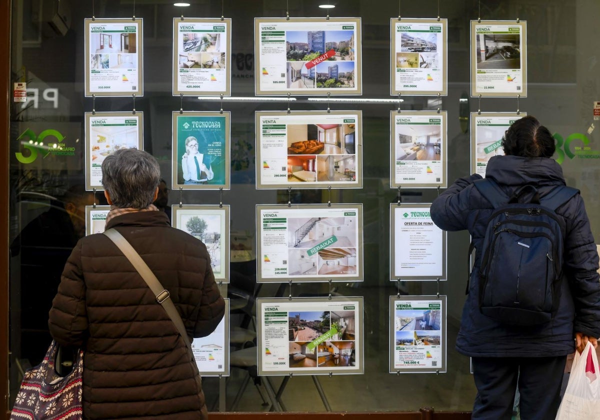 Inmobiliaria en el barrio de Gràcia en Barcelona
