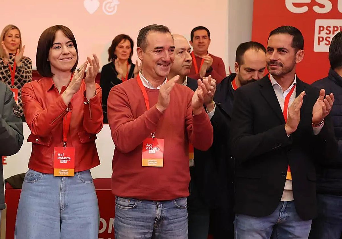 Imagen de archivo de Diana Morant, Robert Raga y Carlos Fernández Bielsa