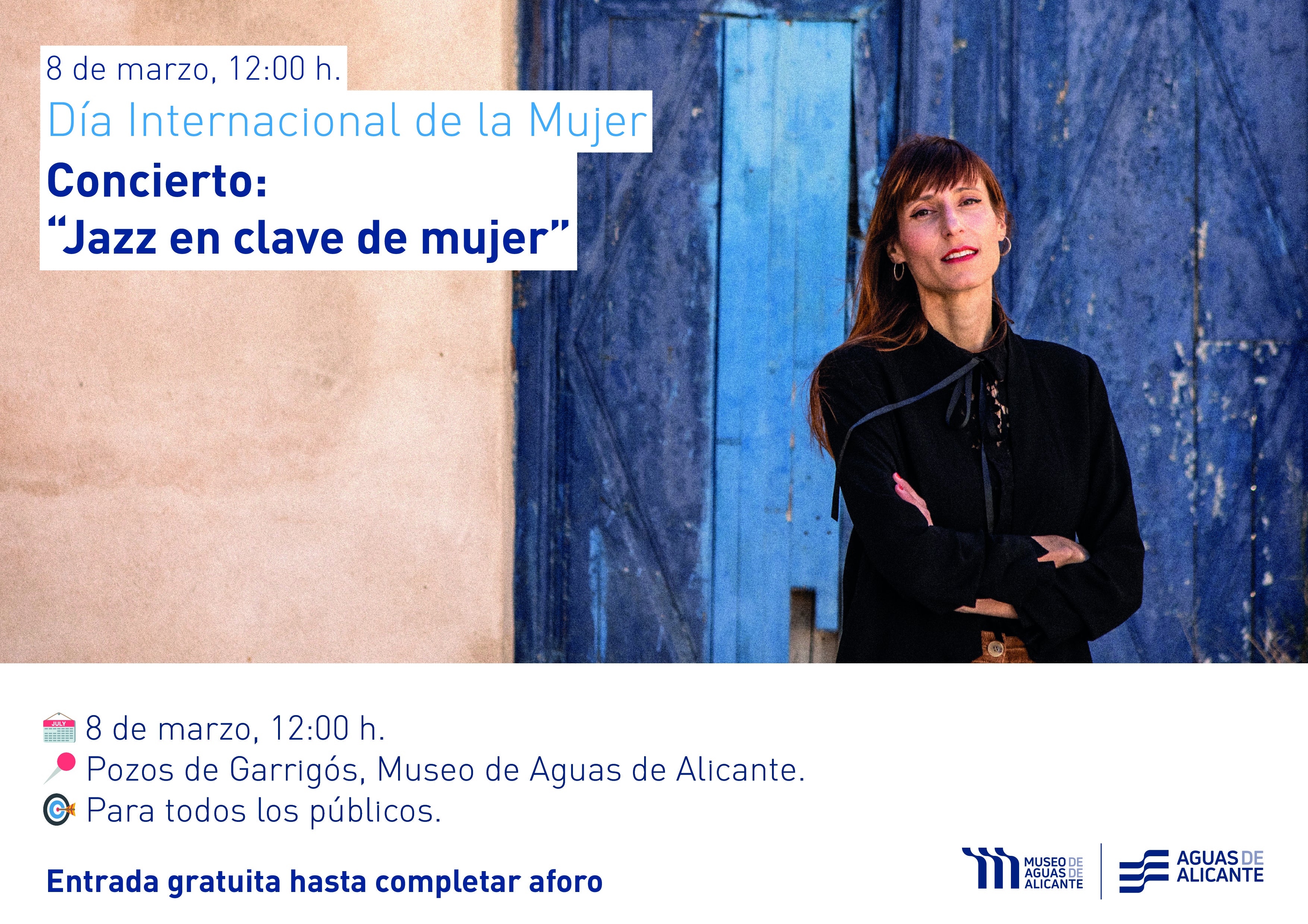Cartel del concierto en el Museo de Aguas de Alicante
