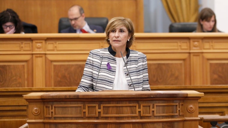 Portavoz de Economía y Empresas del grupo socialista en las Cortes de Castilla-La Mancha, Paloma Sánchez