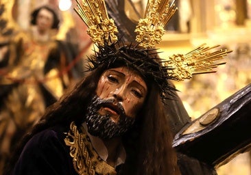 Jesús Caído regresa al culto tras una intervención de conservación
