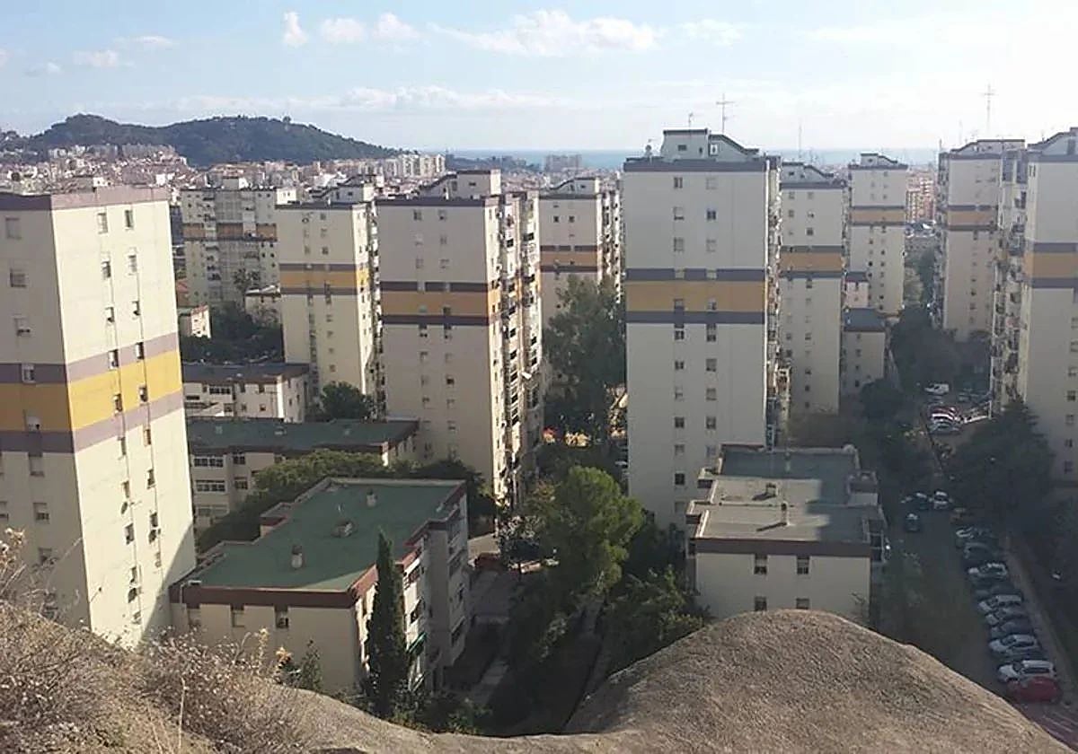 Vista de La Palmilla de Málaga, donde se produjo el asesinato