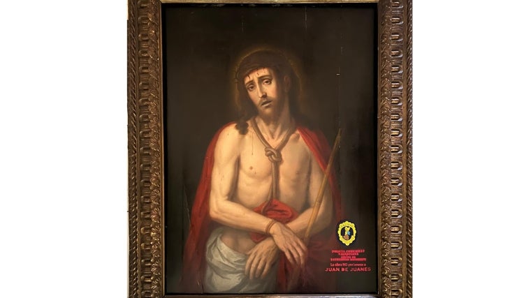 El 'ecce homo' copiado del maestro valenciano del Renacimiento