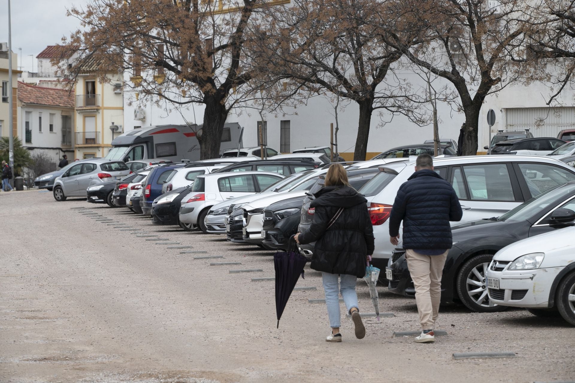 La actividad de los gorrillas en el barrio del Arcángel, en imágenes