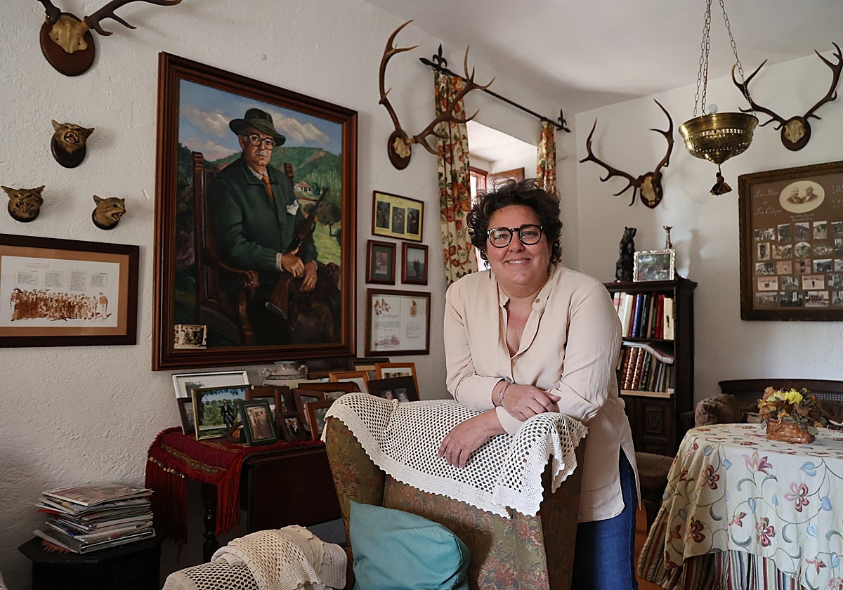 Isabel del Río, responsable de la finca cinegética Las Rosas de las Cabezas