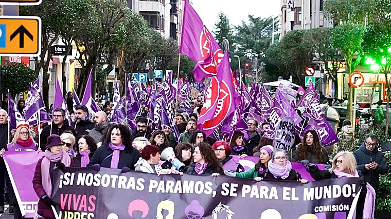 El 8-M reivindica la igualdad para las mujeres en Castilla y León