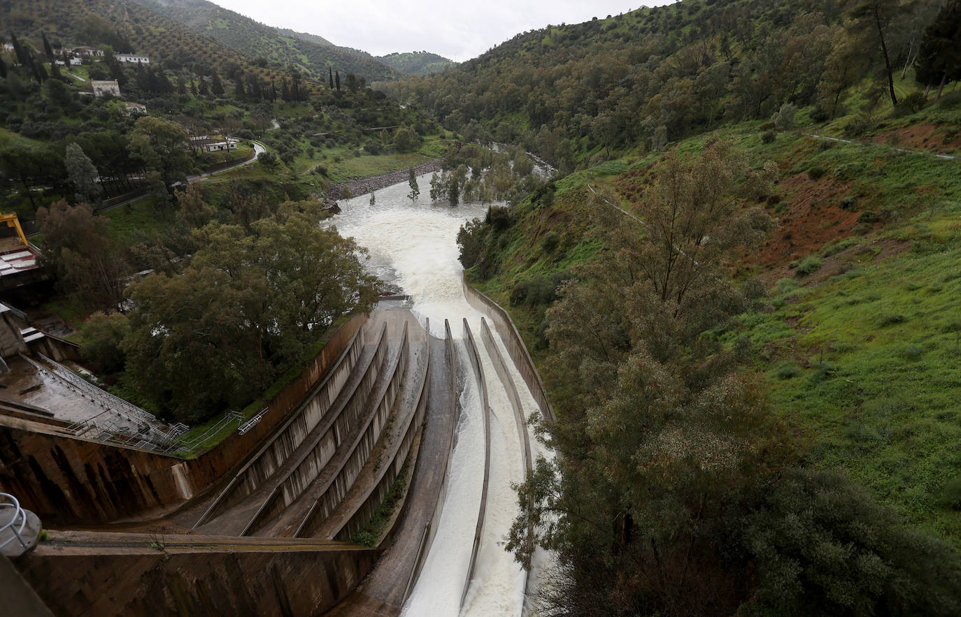 La notable crecida del río Guadalquivir, en imágenes