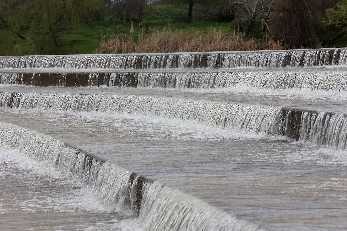 La notable crecida del río Guadalquivir, en imágenes