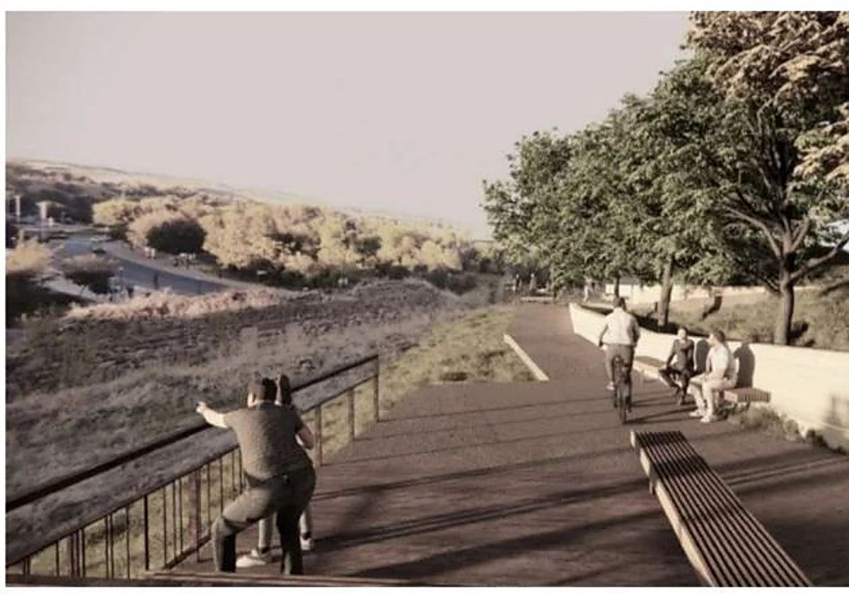 El rodadero del Granadal se convertirá en un nuevo mirador para contemplar el Tajo y las vegas