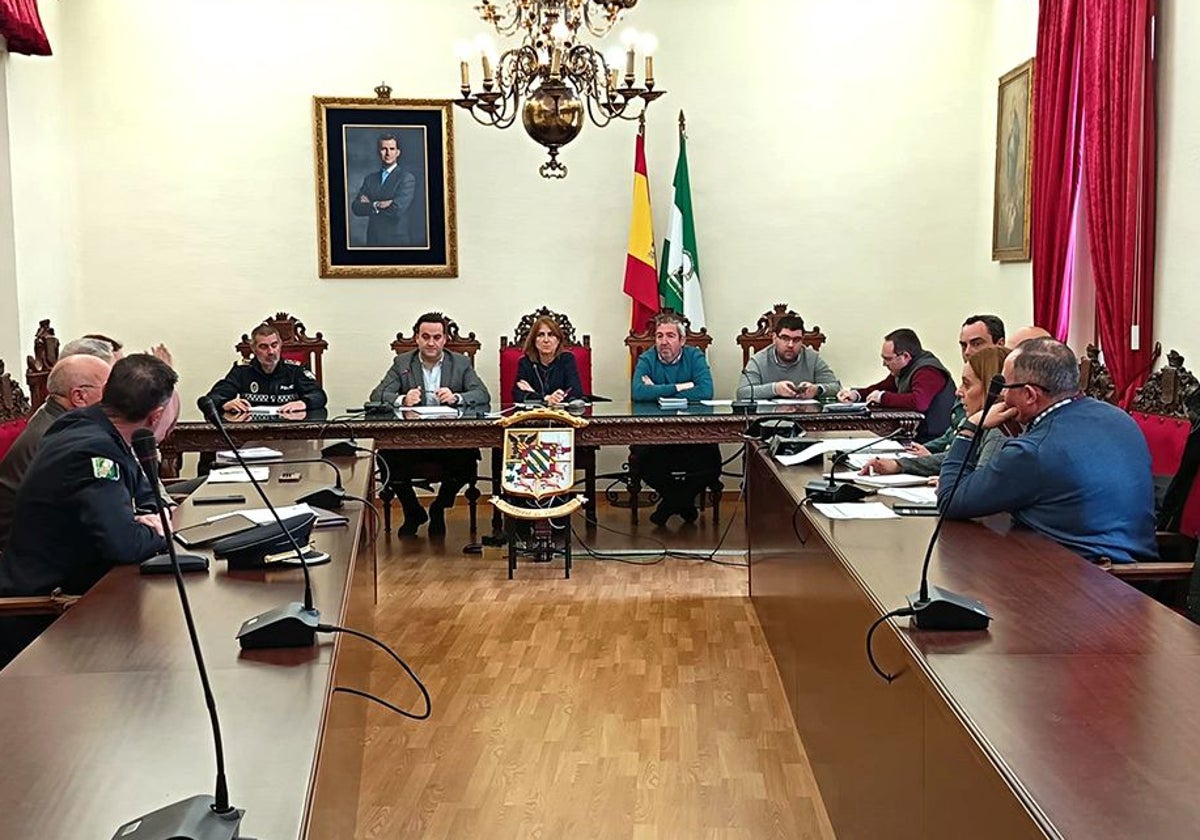 Reunión de la Junta Local de Seguridad en Priego de Córdoba