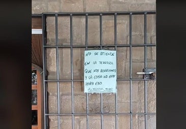 El curioso mensaje de un bar de Jaén ha acaparado las redes sociales