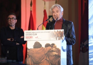 José Sacristán: «Este premio remite a unos hechos que ponen los pelos de punta»
