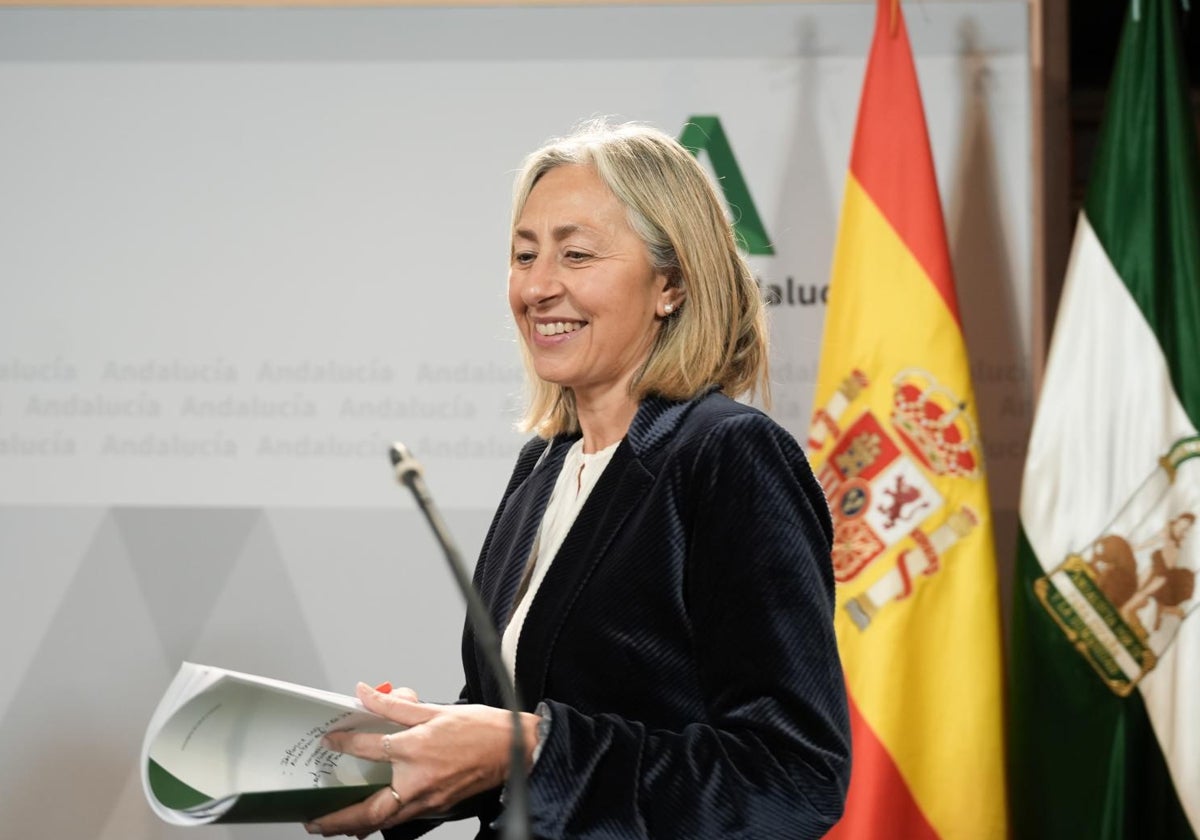 Rocío Hernández, consejera de Salud de la Junta