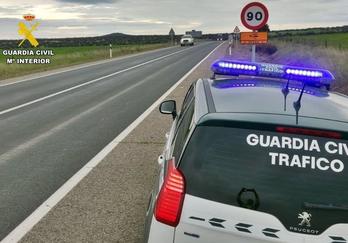 Un coche de la Guardia Civil en una imagen de archivo