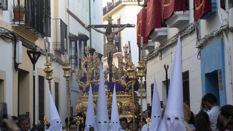 El Cristo de la Misericordia, en la calle Juan de Mesa