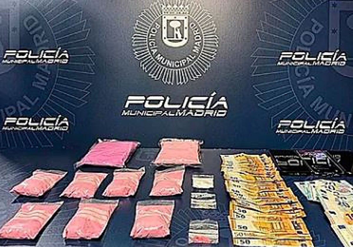 Entre lo incautado se encontró droga, dinero y aparatos electrónicos