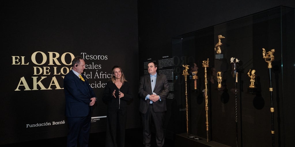 Trescientas piezas de oro de la cultura akan se exhiben en La Coruña