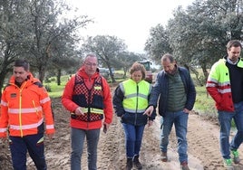 La Diputación construye un vial para garantizar la accesibilidad de una urbanización en Cardiel de los Montes