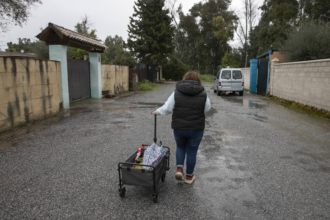 Inquietud y tensión en las parcelas más cercanas al río en Córdoba