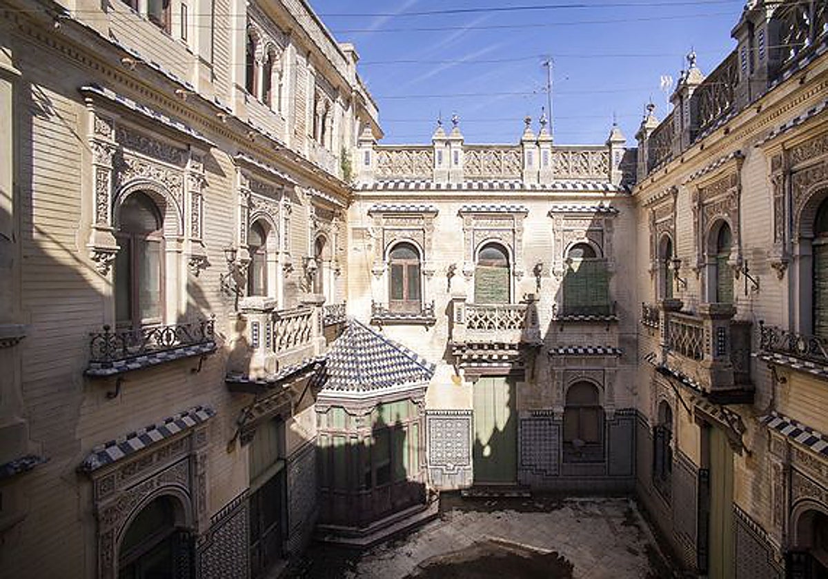 Interior del palacio