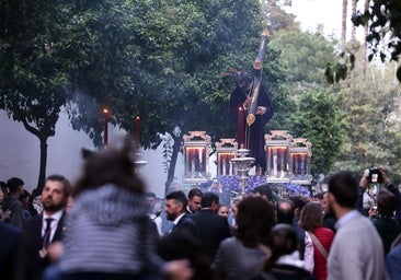 Nuestro Padre Jesús en su Soberano Poder, durante el vía crucis a la Catedral del 20 de marzo de 2024
