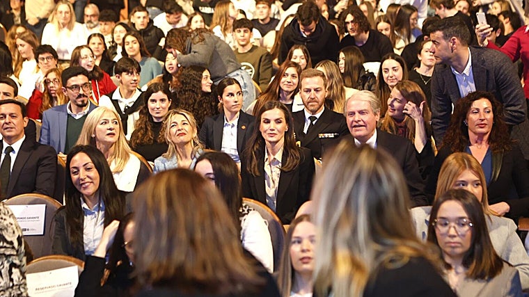 La Reina durante la celebración del evento