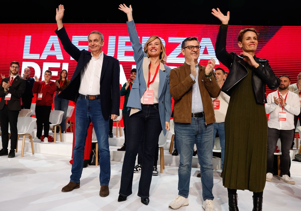 El cónclave se celebra en el Auditorio de Zaragoza este fin de semana. De él saldrá proclamada secretaria general de la federación socialista aragonesa Pilar Alegría