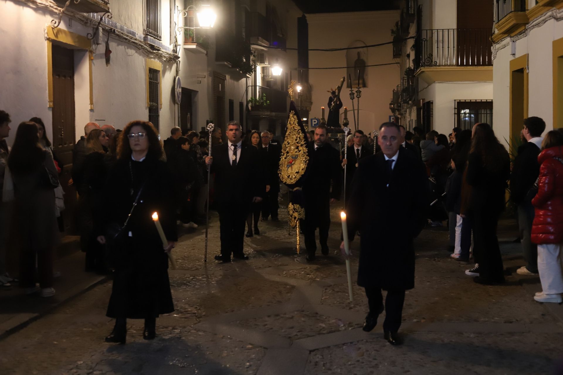 El vía crucis de Jesús de la rPasión en el Alcázar Viejo de Córdoba, en imágenes