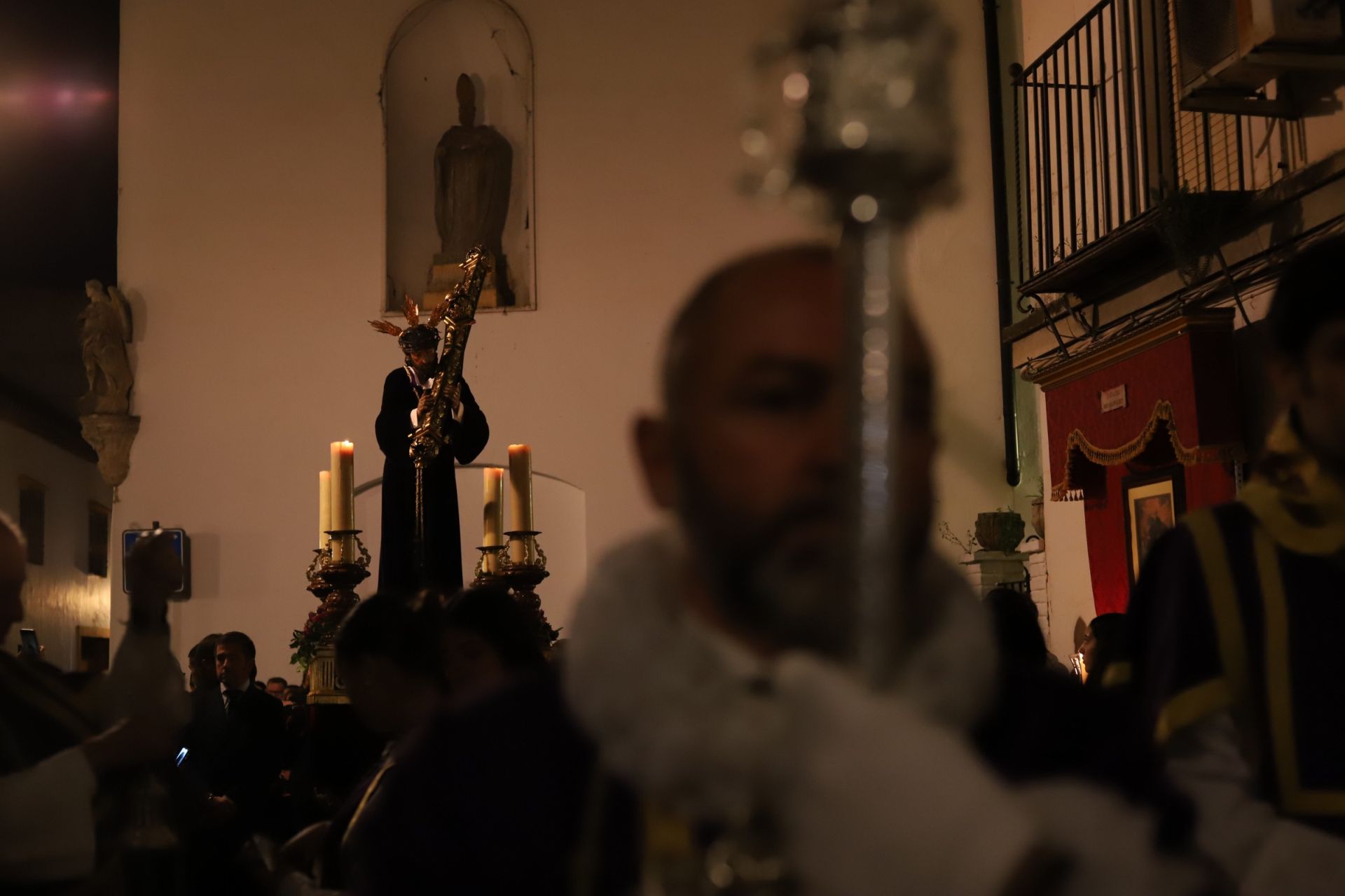 El vía crucis de Jesús de la rPasión en el Alcázar Viejo de Córdoba, en imágenes