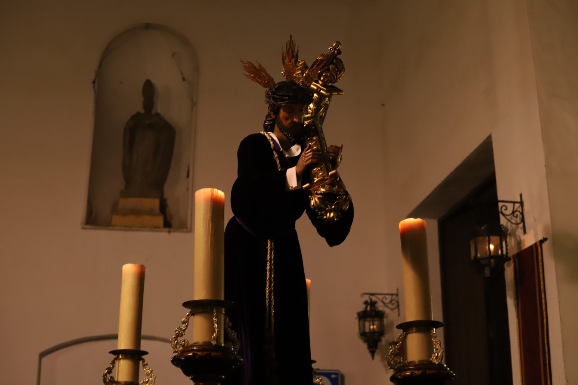 El vía crucis de Jesús de la rPasión en el Alcázar Viejo de Córdoba, en imágenes