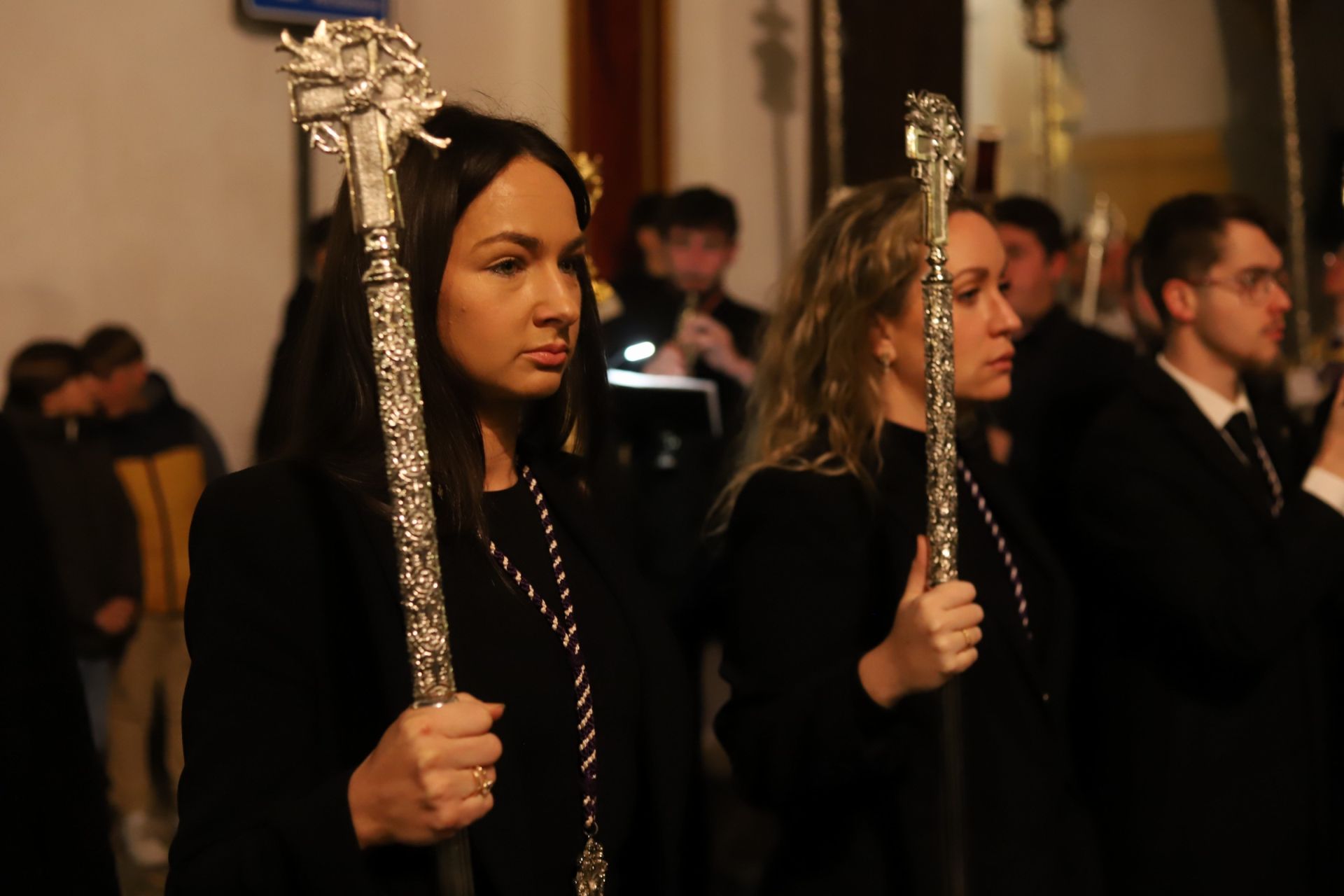 El vía crucis de Jesús de la rPasión en el Alcázar Viejo de Córdoba, en imágenes