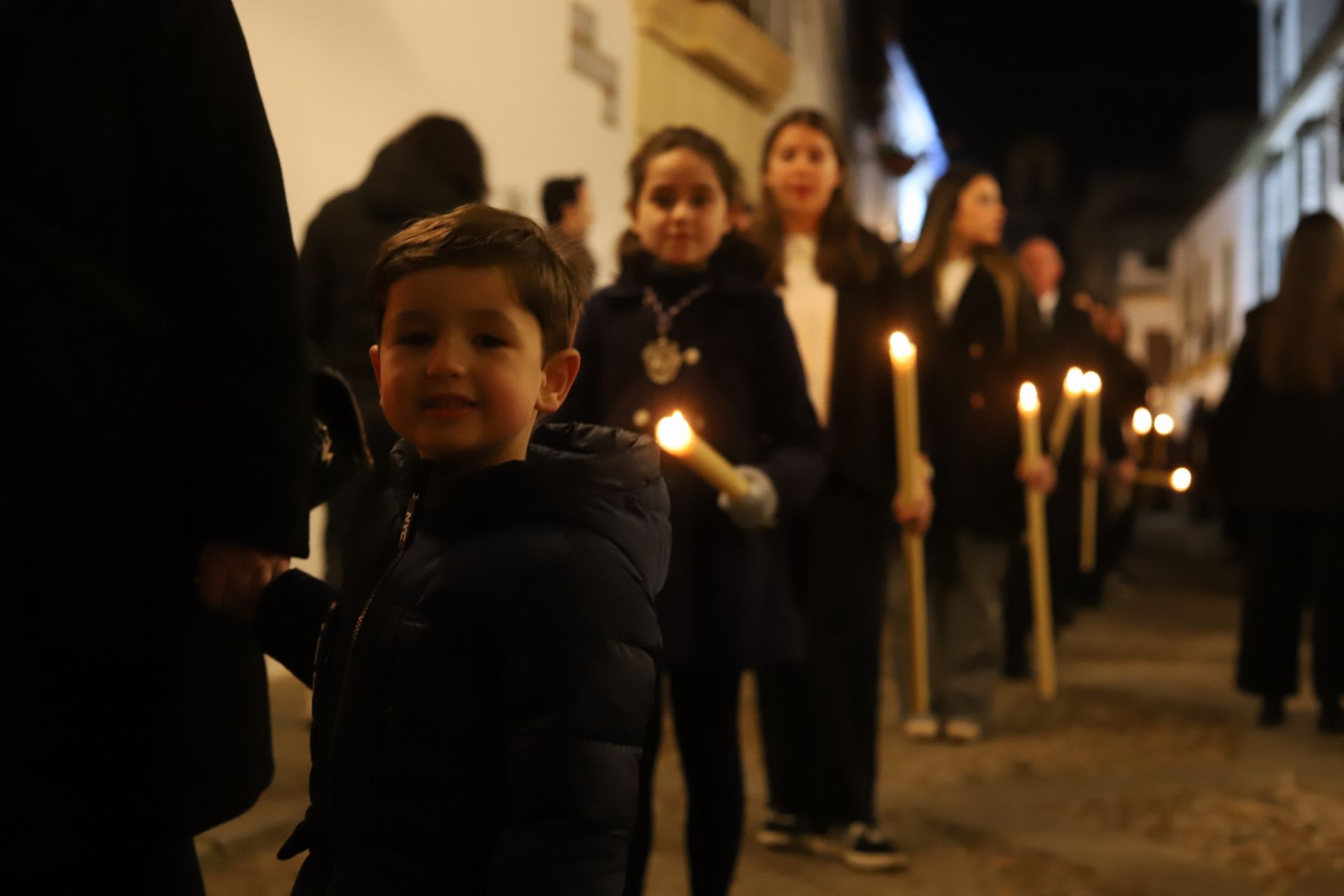 El vía crucis de Jesús de la rPasión en el Alcázar Viejo de Córdoba, en imágenes