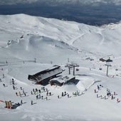 Vista aérea de Sierra Nevada en los últimos días