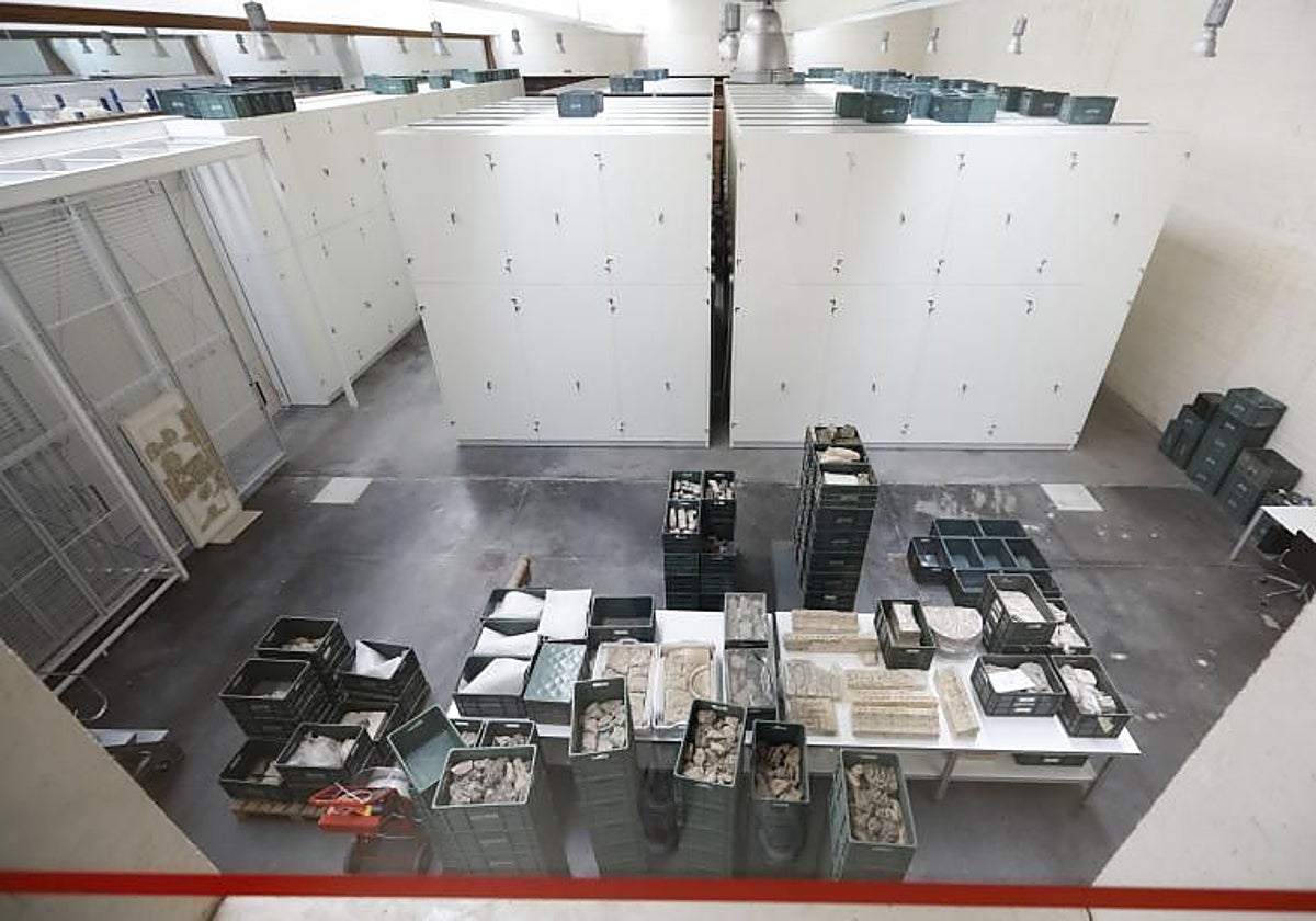 Área de conservacion y tratamiento de piezas en el Museo Arqueológico de Córdoba
