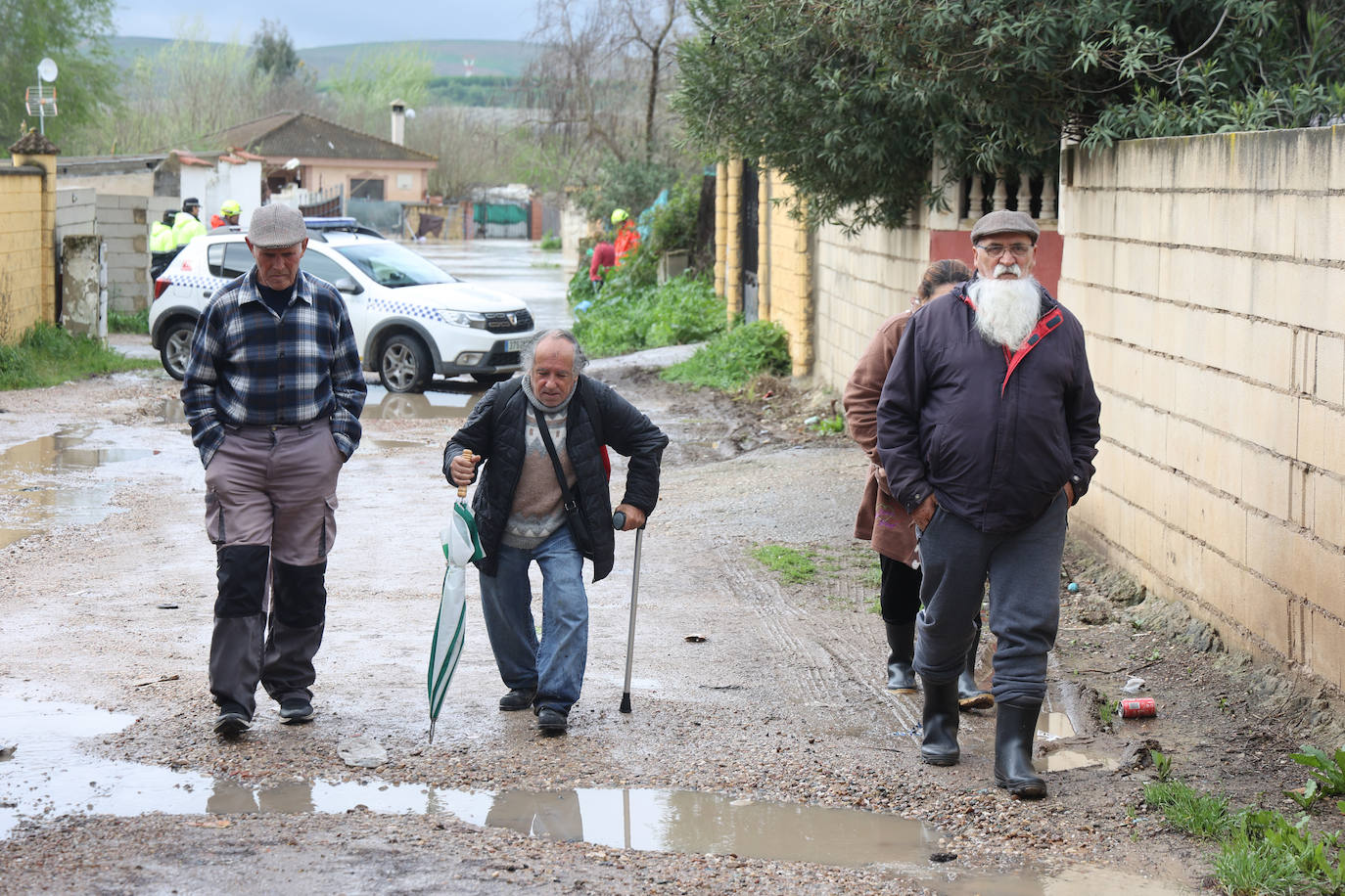 El desolador aspecto de las viviendas anegadas junto al río en Córdoba, en imágenes