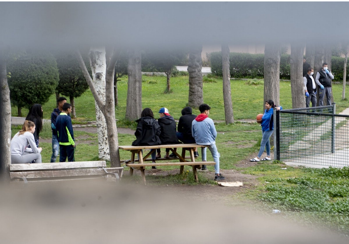 Centro de acogida de menores inmigrantes en Madrid