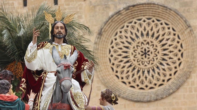 El misterio de la Entrada Triunfal, el Domingo de Ramos