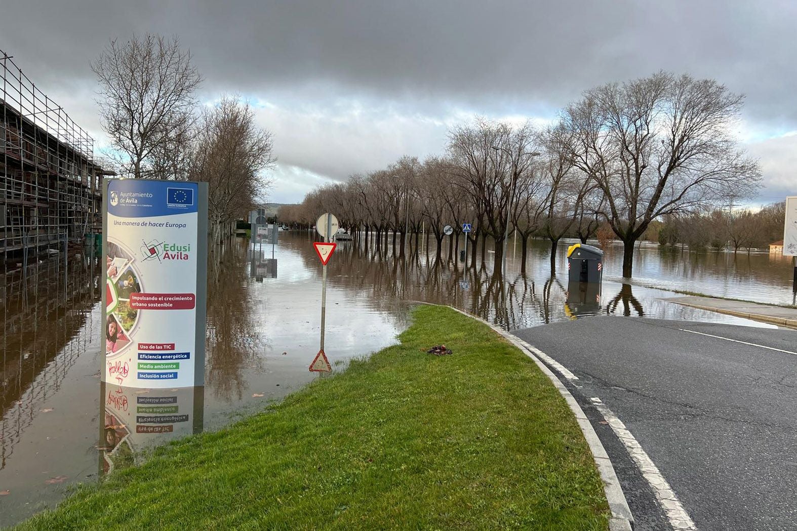 Las inundaciones en Ávila, en imágenes