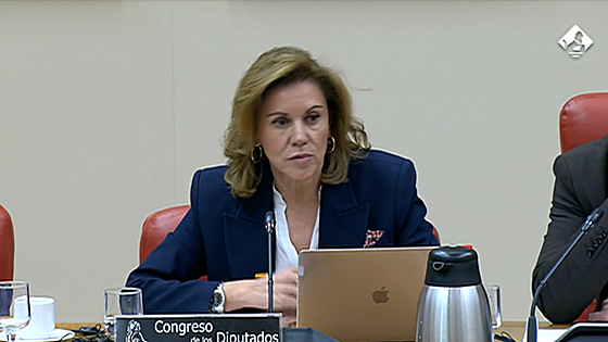 Cospedal, en el Congreso: «Yo no he impulsado ninguna operación Cataluña. Es una ficción»