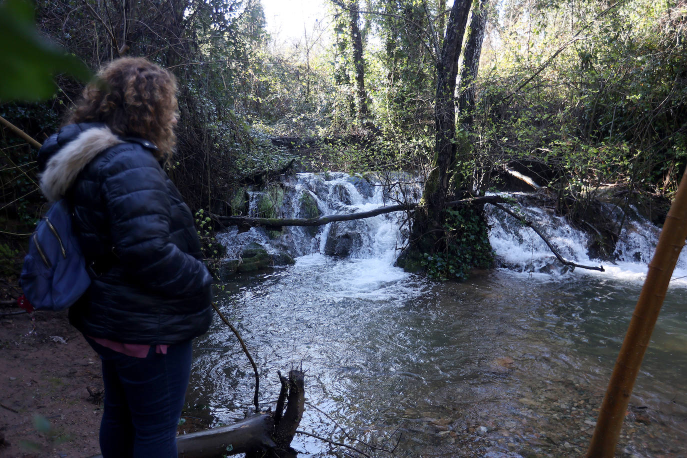El inusual estado de los Baños de Popea tras las lluvias, en imágenes