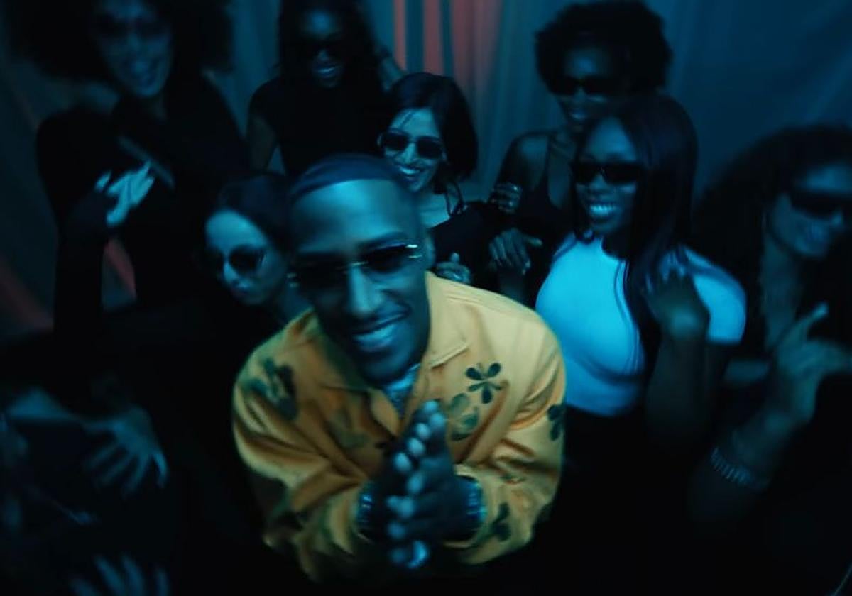 El rapero Yung Filly, en uno de sus videoclis.