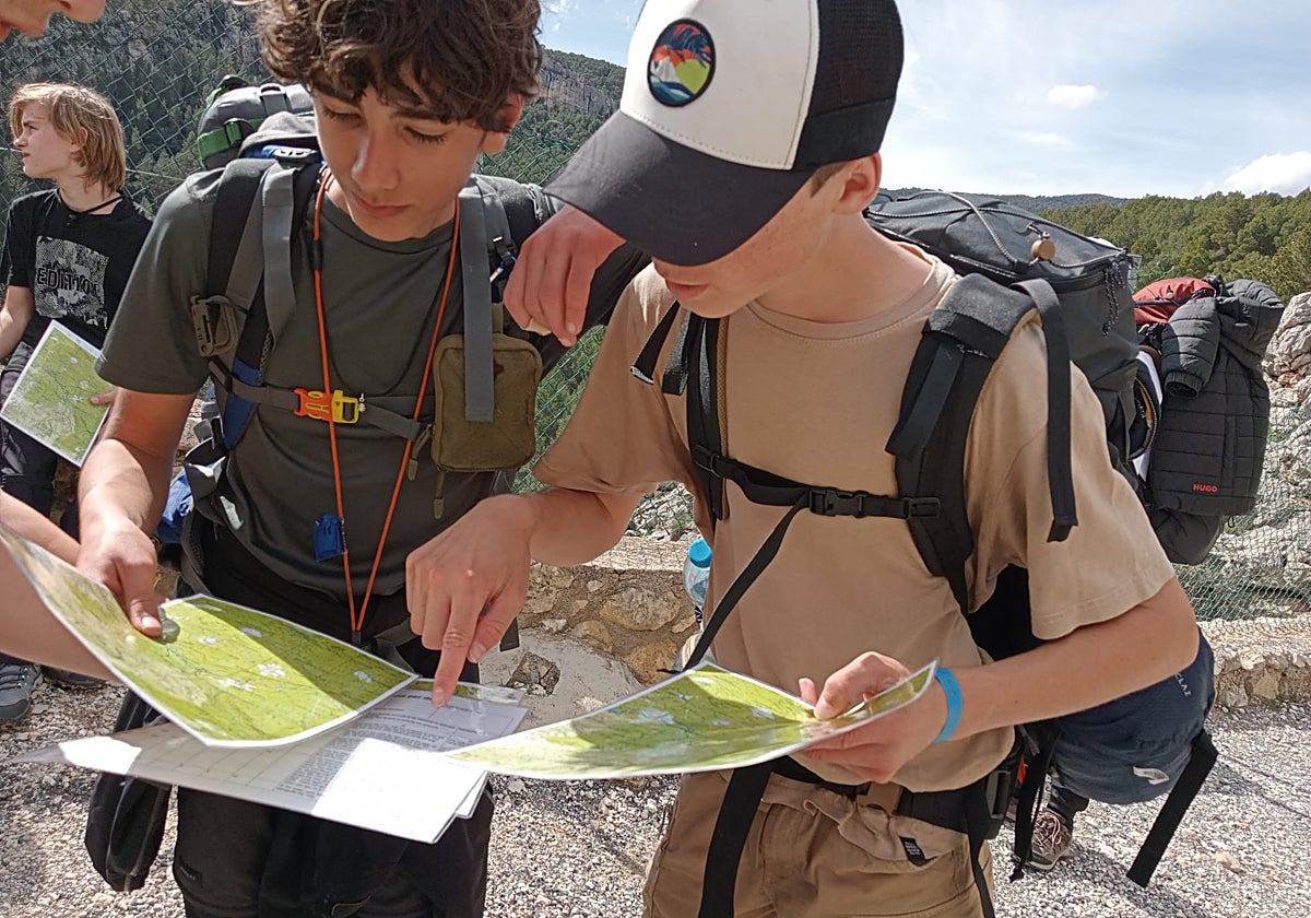 Escolares participantes en la actividad de El Limonar International School